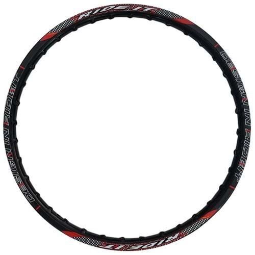 Jant 120/17+120/19 Siyah Alüminyum Ride İt Cg/Kuba