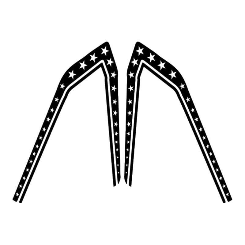 Cg Siyah Yıldızlı Depo Şeridi