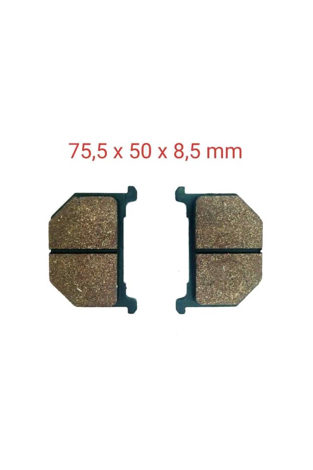 Suzuki Uyumlu Gn250-400 Ön Fren Disk Balatası Tiger Fa051