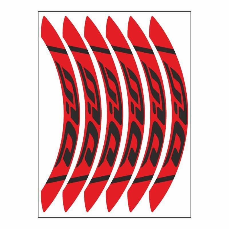 Honda Kırmızı Geniş Dio Uyumlu 1 Set Jant Şeridi