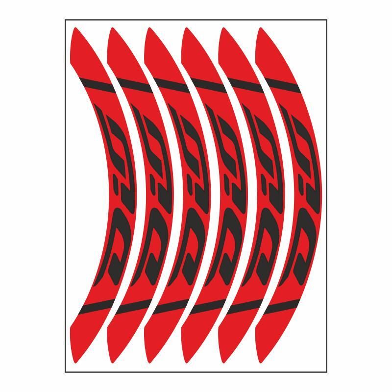 Honda Kırmızı Geniş Dio Uyumlu 1 Set Jant Şeridi