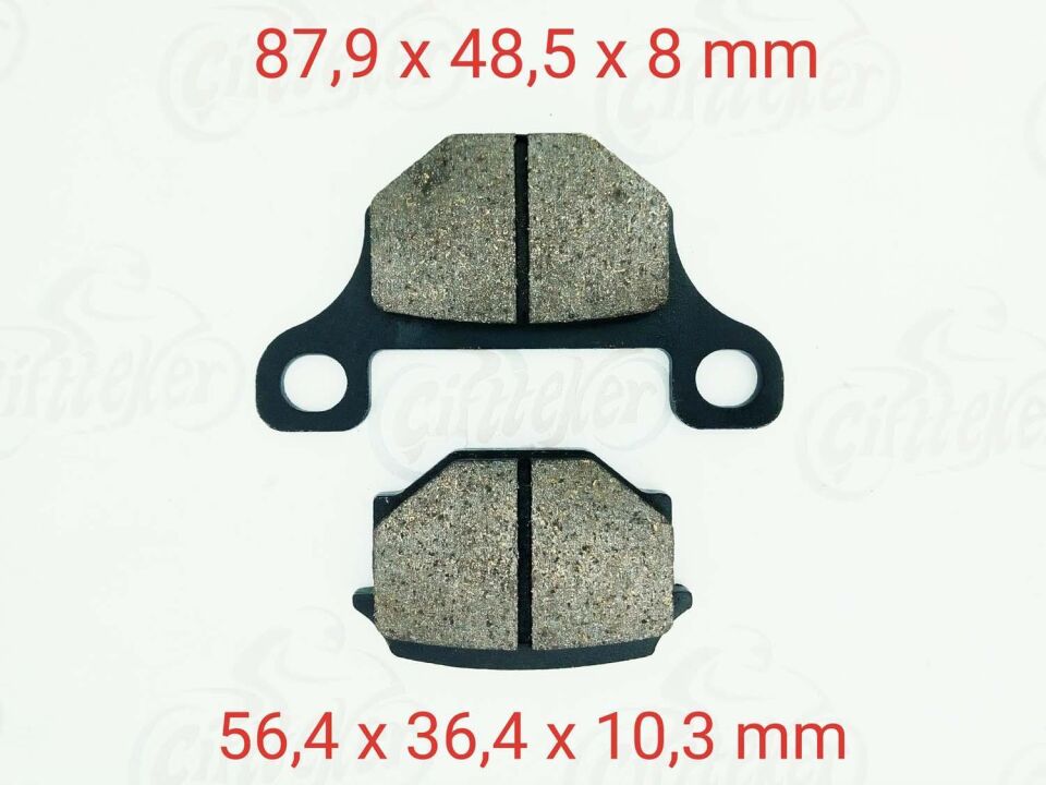 Mh Mr X-Treme Ön Fren Disk Balatası Fa093
