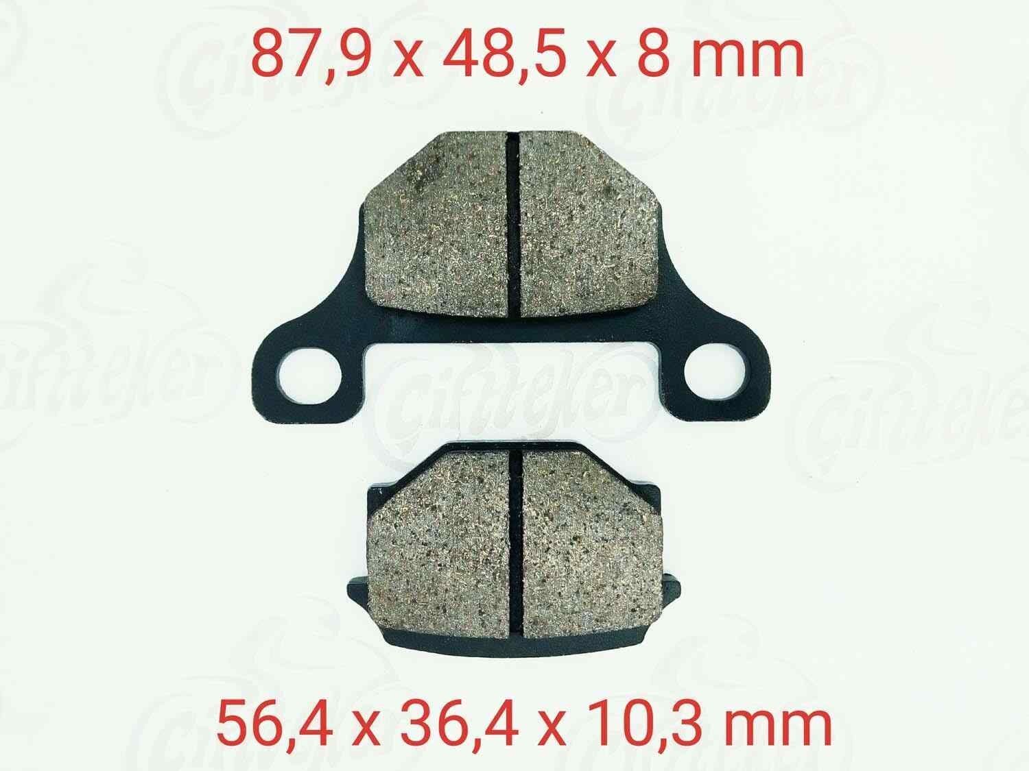 Mh Mr X-Treme Ön Fren Disk Balatası Fa093