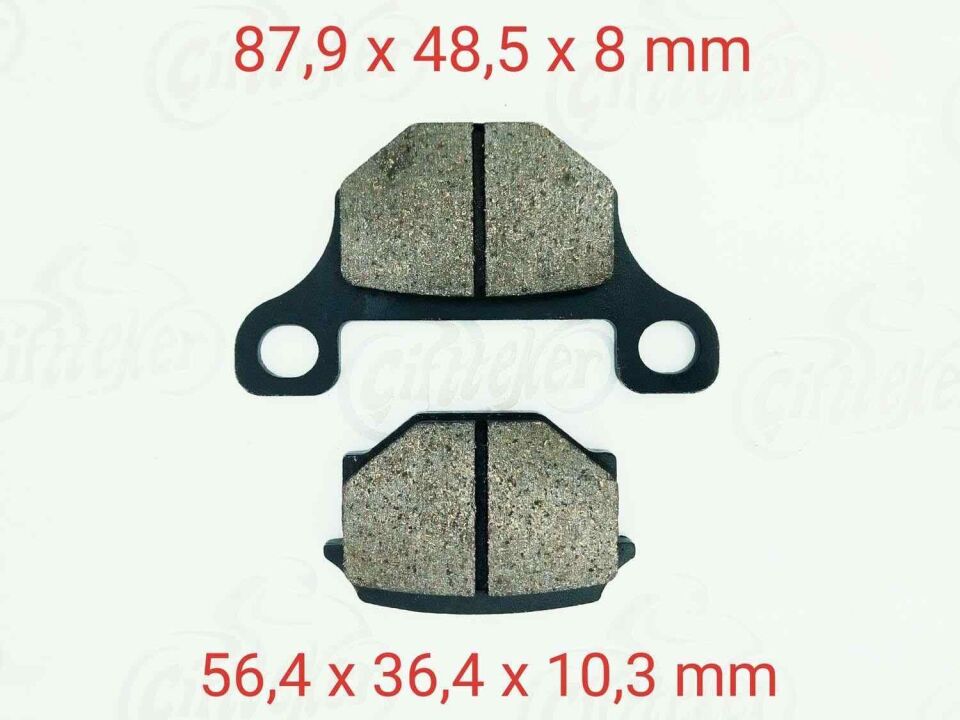 Mondial Mh Mr X-Treme Ön Fren Disk Balatası Fa093=