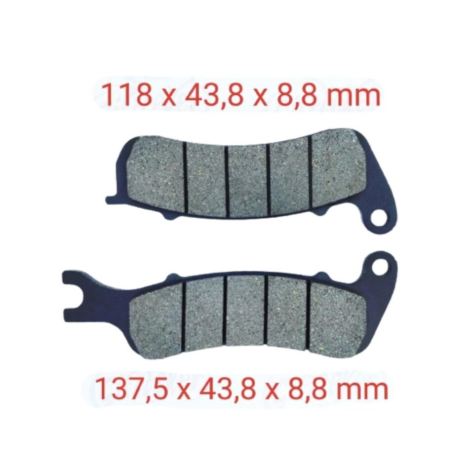 Mondial Ön Fren Disk Balatası Kd125 F Kıden Mr Vulture 125İ İth