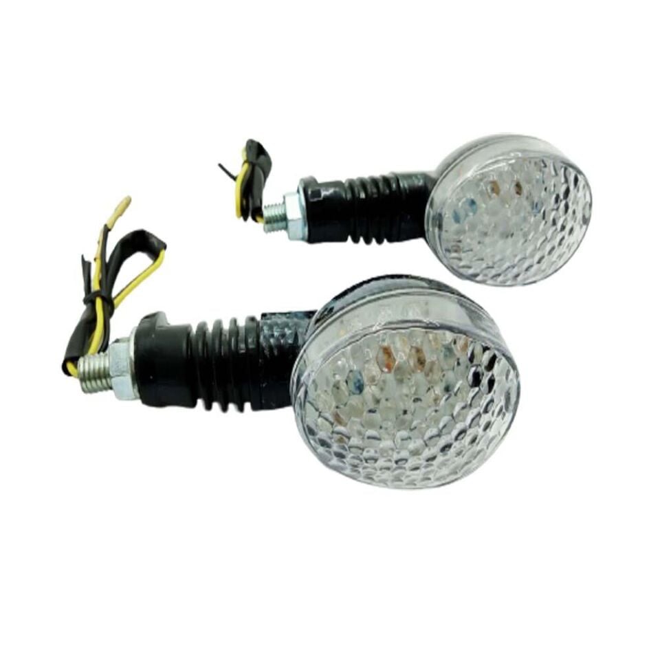 Sinyal Ledli Zamak Karbon 8546 Sarı Işık