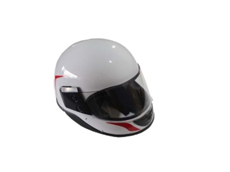 Kask Çeneli Beyaz