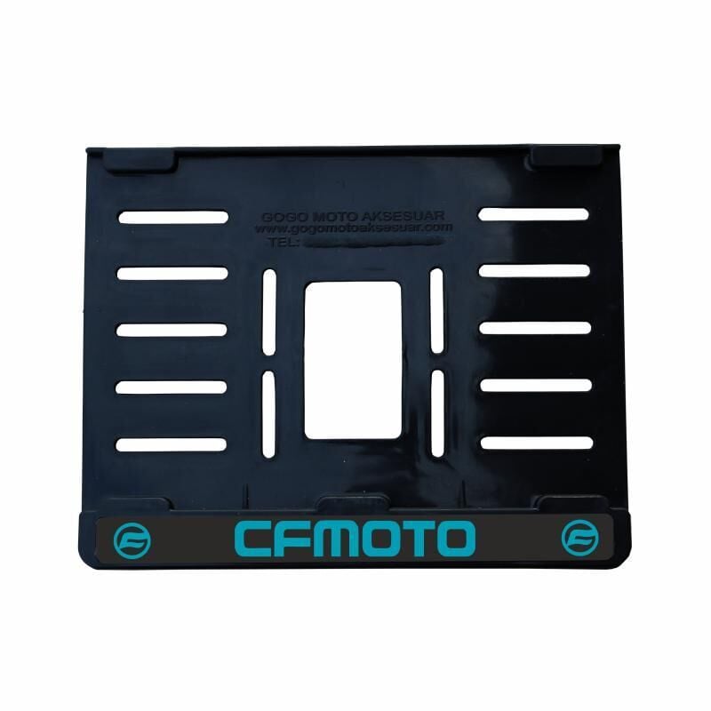 Cf Moto Uyumlu 1 Plastik (15X24 Cm) Kırılmaz Plakalık