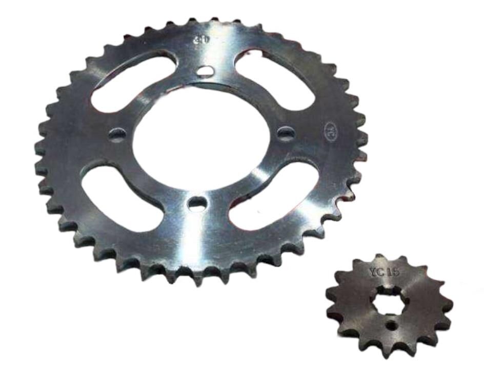 Yamaha Crypton 115 Uyumlu Ön-Arka Dişli Seti 420 41-15T