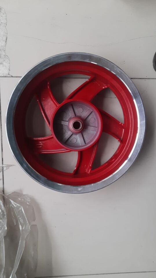 Mondial 125-150Rr Arka Jant Kırmızı Orj DEFOLU