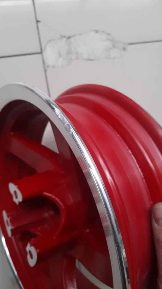 Mondial 125-150Rr Arka Jant Kırmızı Orj DEFOLU