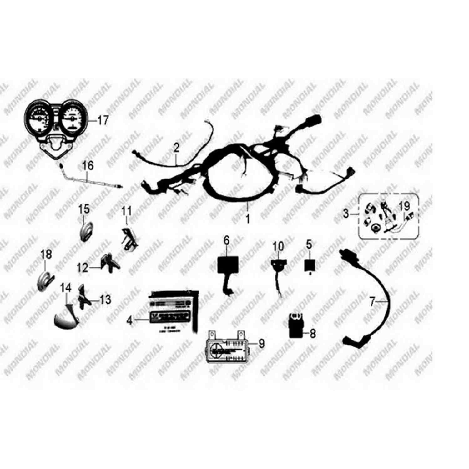 Mondial 150 Sentor Korna Sol