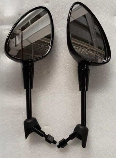 Mondıal 125 Lungo (E5+) Ayna Takımı (Sıyah) Orijinal