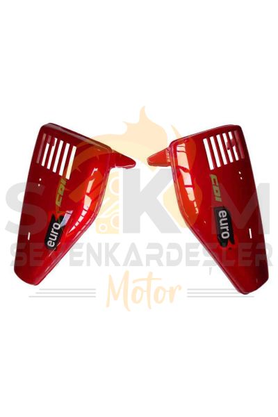 Runner 125 Sk125-7 Yan Kapak Sağ Sol Kırmızı Takım Orijinal