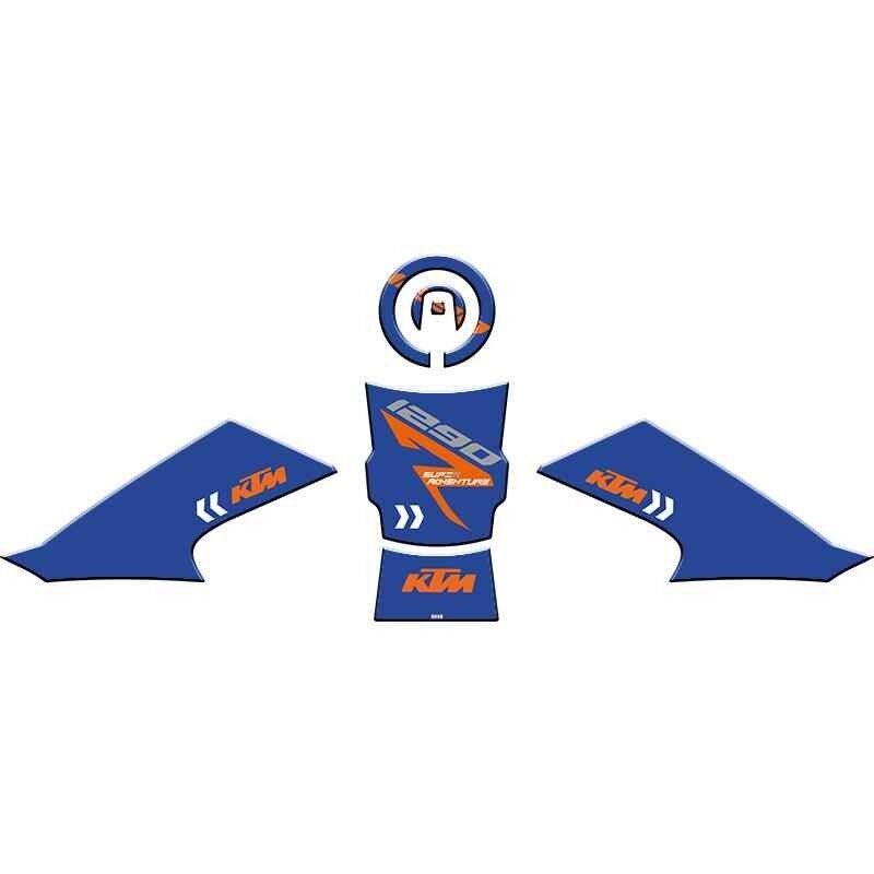 Skm Ktm 1290 Super Adventure 2021 - 2022 Uyumlu Tank Pad Set 003