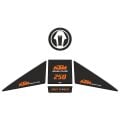 Skm Ktm 250 Adventure 2019 - 2022 Uyumlu Tank Pad Set 001