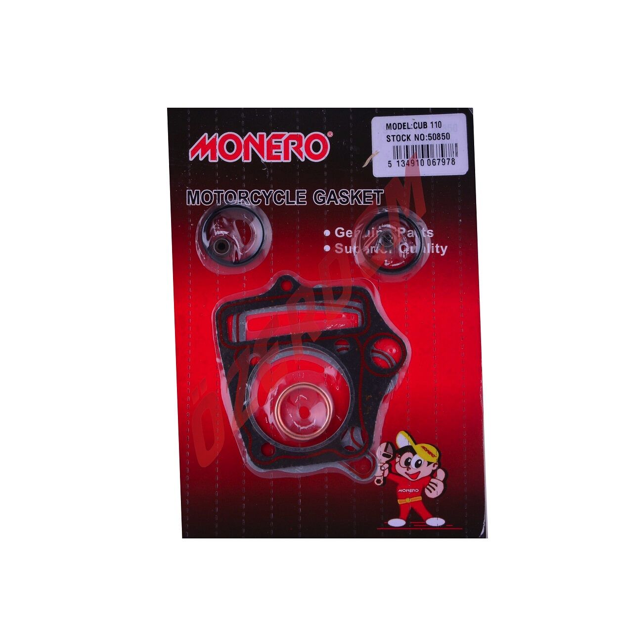 Cub 125-54xsilindir Conta Seti Silikonlu 7 Parça