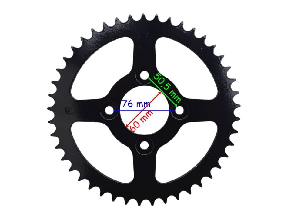 Tvs Apache Rtr 200 Arka Dişli 520-41T İç 60 Mm 4 Delikli Ind Öm