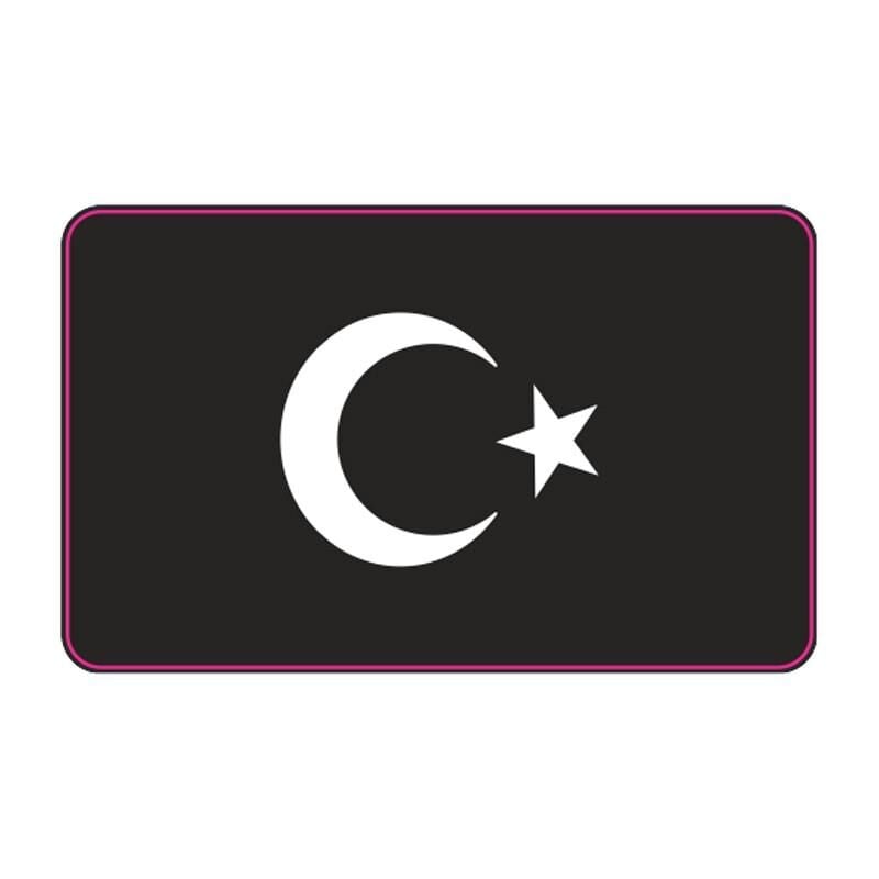 Cg Şeffaf Siyah Bayrak Far Filmi