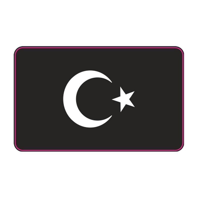 Cg Şeffaf Siyah Bayrak Far Filmi