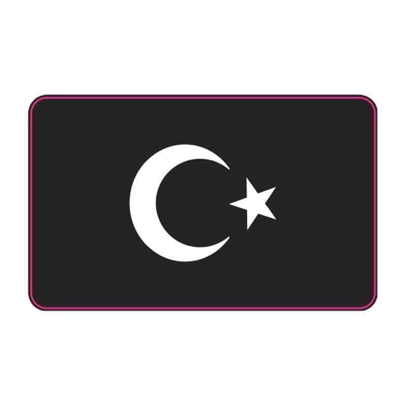 Cg Şeffaf Siyah Bayrak Far Filmi