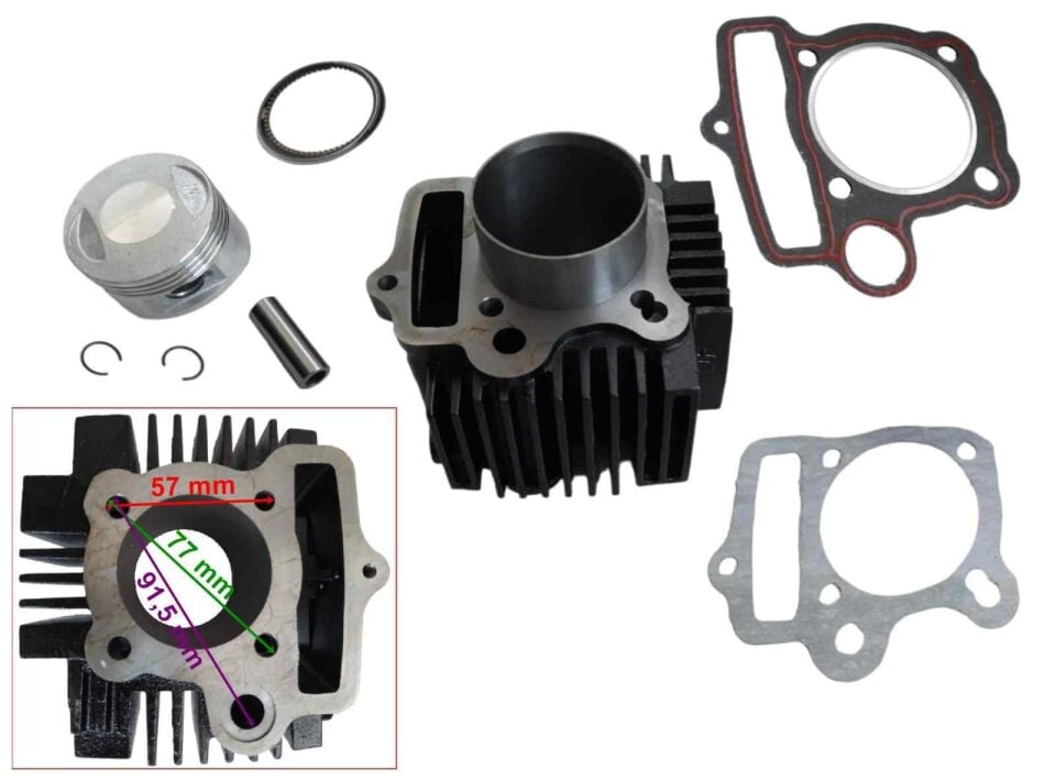 Cub 125 (Aydos) (Std) Silindir 54 Mm 14 Pim 69 Boy Komple Yk24
