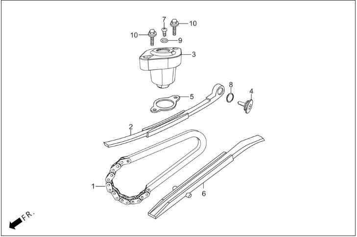 Hero Dash 125 (Dsh125E5) Conta Lift Grubu Tansiyon Orj ResimNo:5