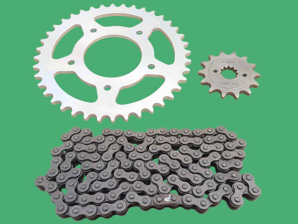 Cf Moto Nk-Sr250 Ön-Arka Dişli Zincir Set 520H 120L 40-14T