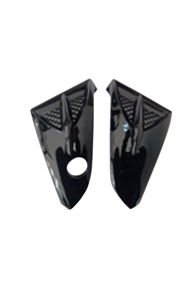 Yamaha Cg-Ybr Uyumlu Depo Yan Plastiği 2009 Siyah (Bıyık)