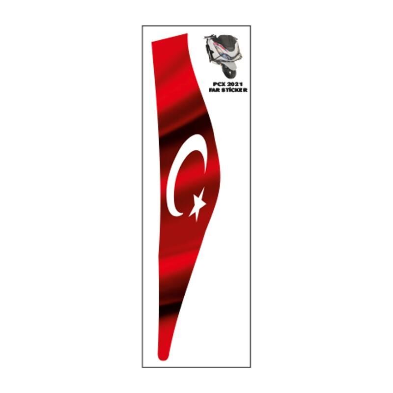 Honda Pcx 2021 - 2023 Uyumlu Far Sticker