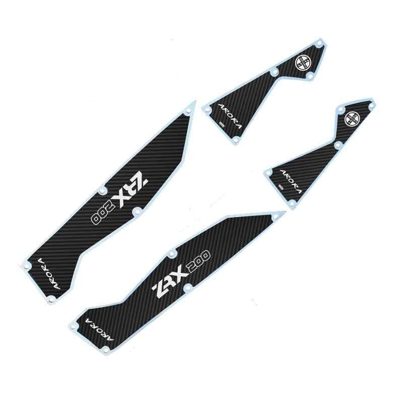 Arora Zrx 200 2021 - 2023 Uyumlu Basamak Beyaz