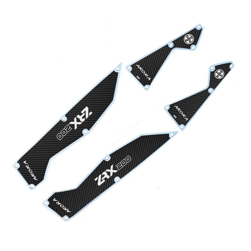 Arora Zrx 200 2021 - 2023 Uyumlu Basamak Beyaz