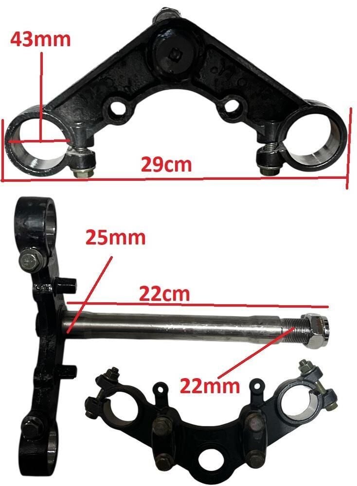 Rot Alt+Üst Platin 43Mm E-Bisiklet/Benzinli