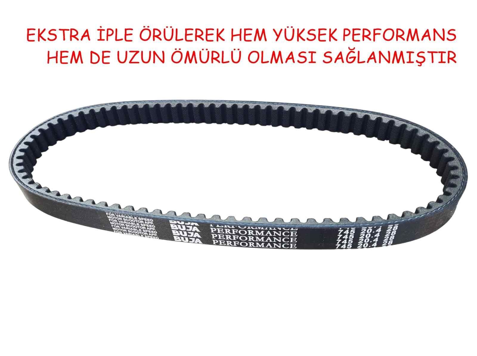 Honda Spacy Alpha Kayış Düz Buja Performans 745-20,4-28