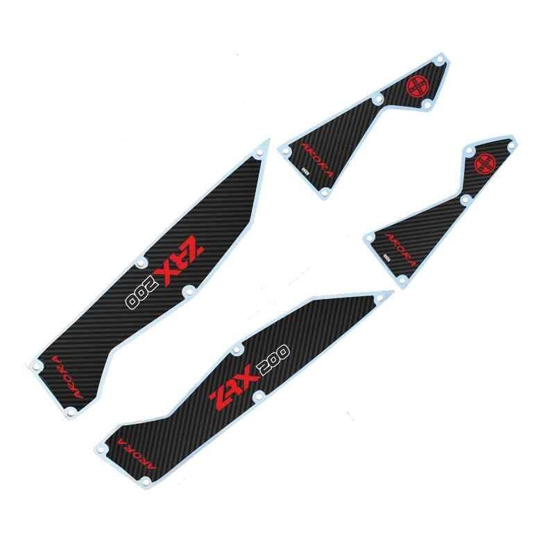 Arora Zrx 200 2021 - 2023 Uyumlu Basamak Kırmızı