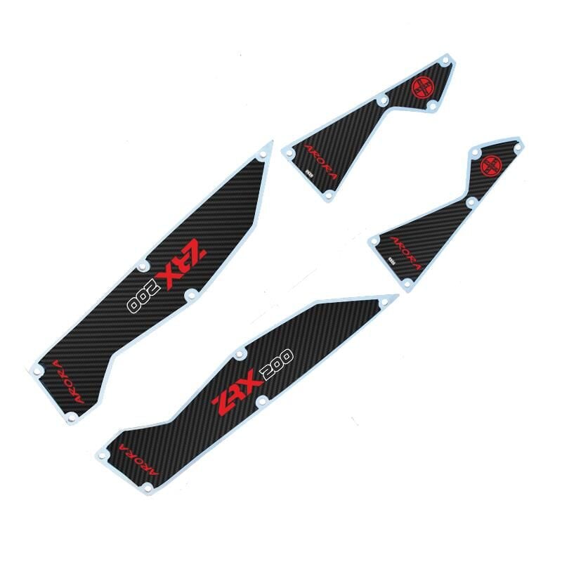 Arora Zrx 200 2021 - 2023 Uyumlu Basamak Kırmızı