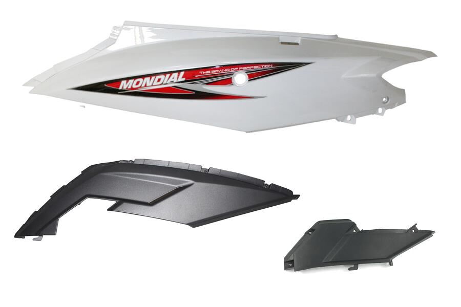 Mondial Mash Sele Altı Sol Yan Kapak Beyaz Orj