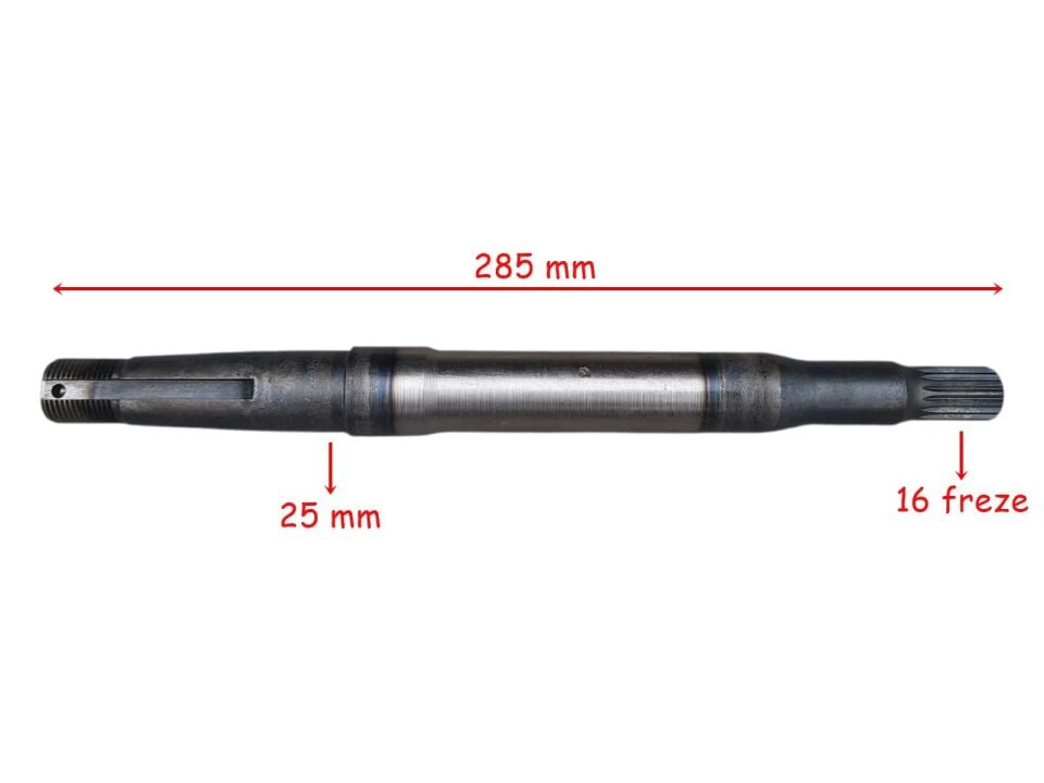 E-Bis E-Mon Mona Aks 16 Freze 285 Mm Bilya Yatağı 25 Öm