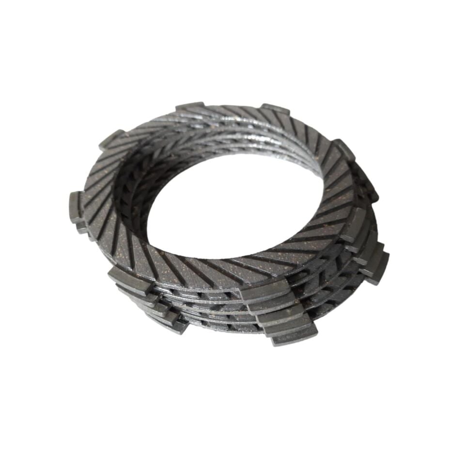 Kawasaki Uyumlu Bajaj Ct100 Debriyaj Balatası 8 Tırnak 5 Li Set 77-98-107 Mm İth