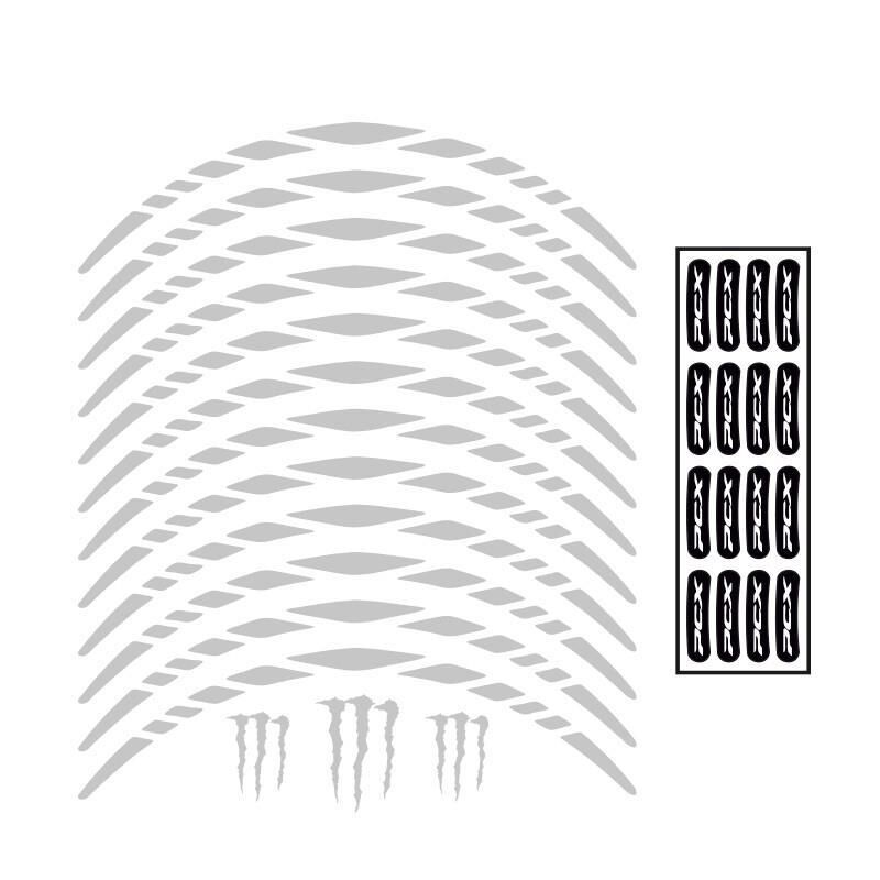 Honda Reflektör Beyaz Pcx Uyumlu Büyük 1 Set Jant Şeridi