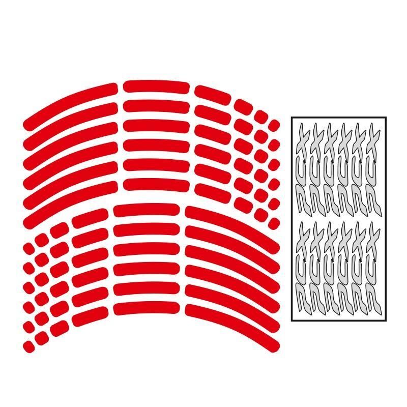 Honda Reflektör Kırmızı I Pcx Uyumlu 1 Set Jant Şeridi