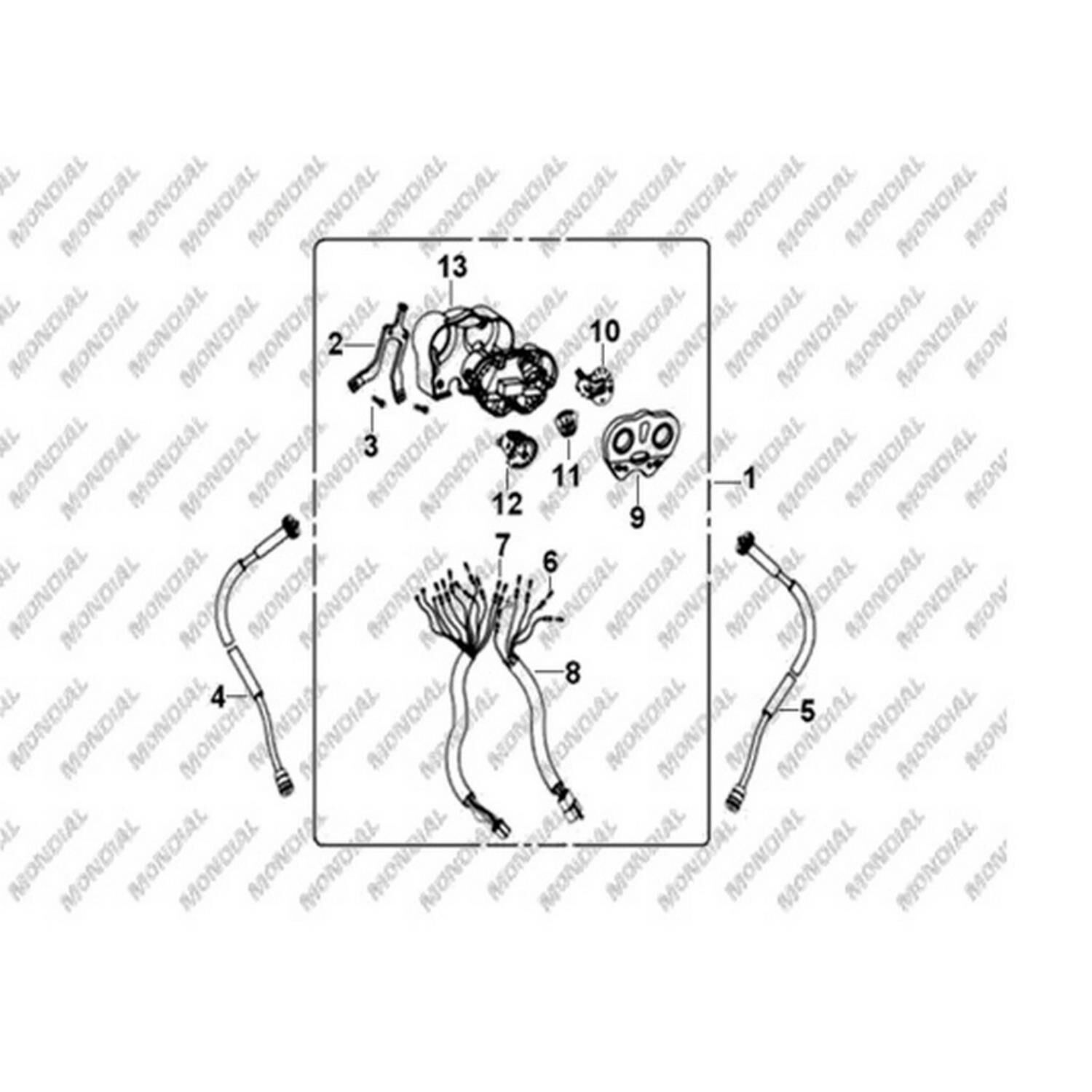 150Kn Gösterge Paneli Braketi Orj