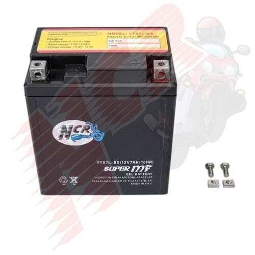 Akü 12N7A-Bs 12V 7 Ah Spacy Ncr