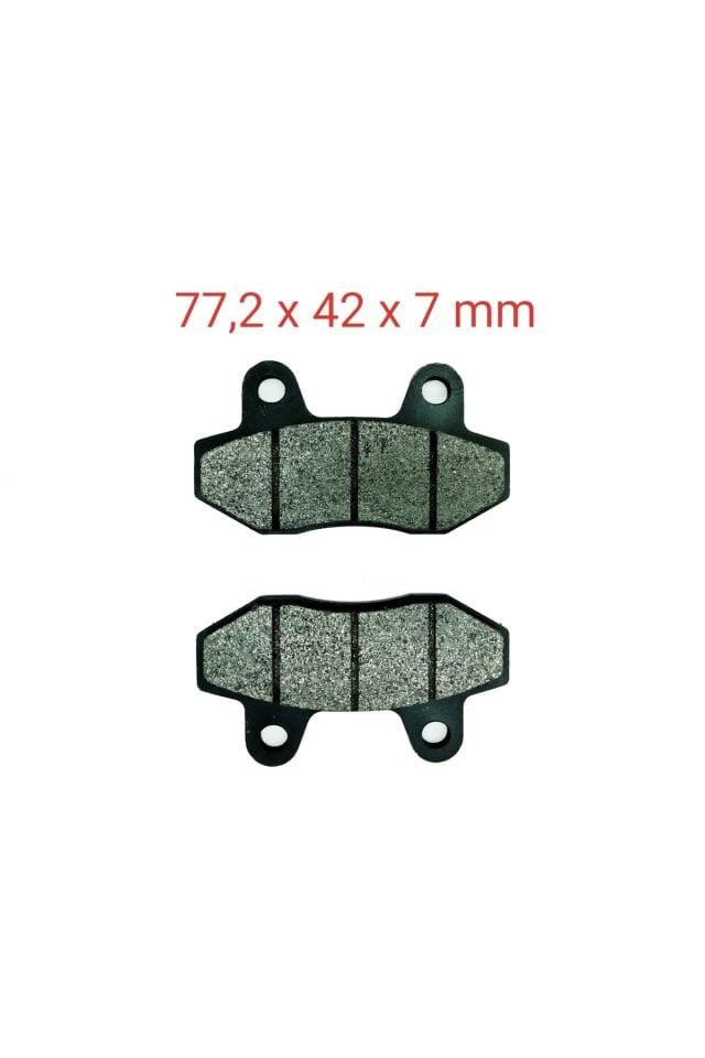 Mondial 151Rs Arka Fren Disk Balatası 7 Mm Fa086