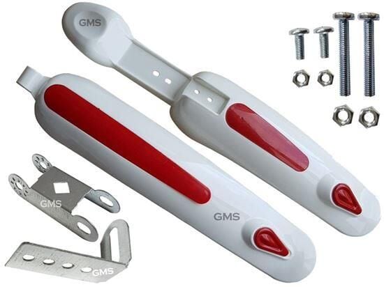 Camurluk Set Beyaz-Kırmız Ym Mtb