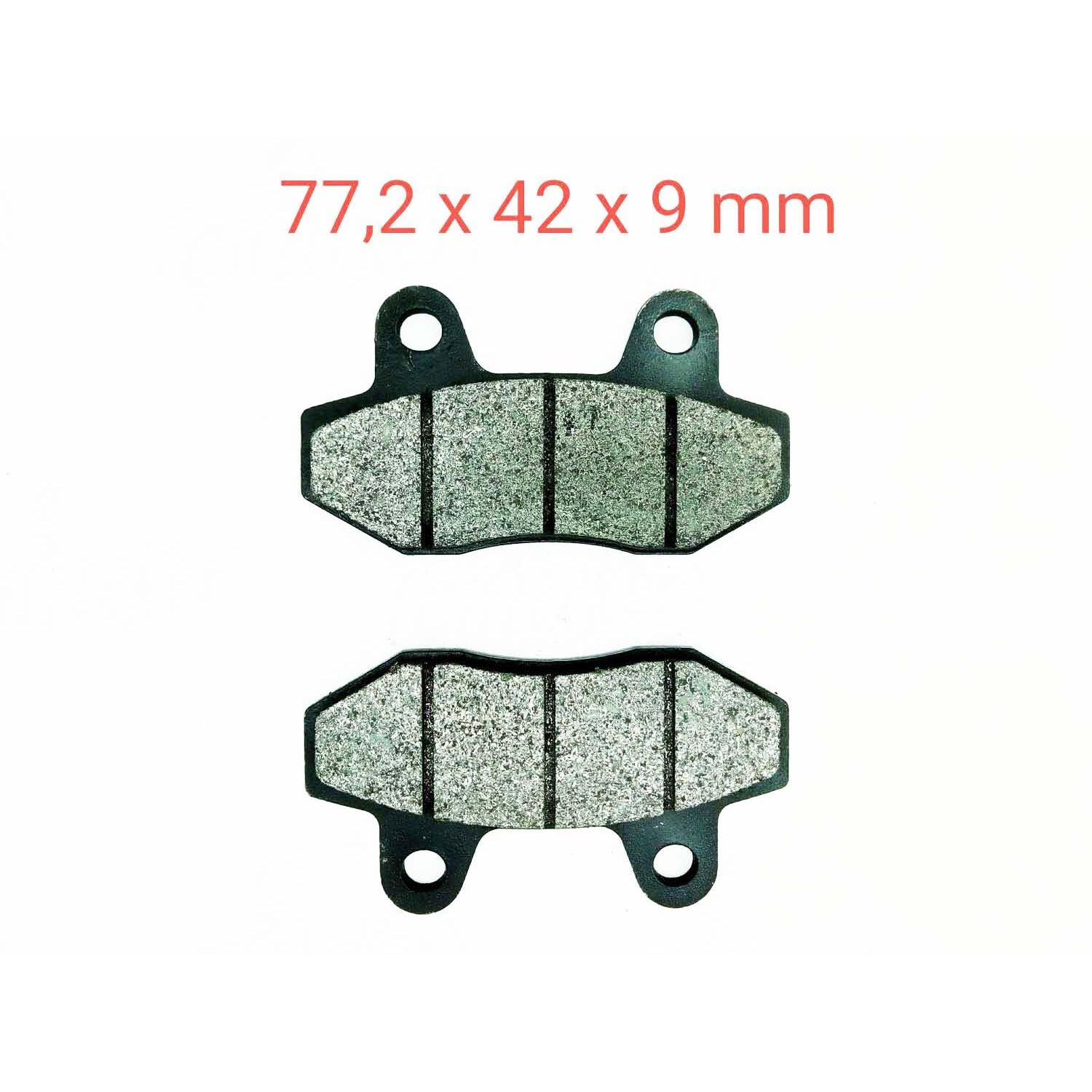 Mondial 151Rs Arka Fren Disk Balatası 9 Mm
