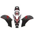 Honda Cb250R 2018 - 2024 Uyumlu Tank Pad Set 005