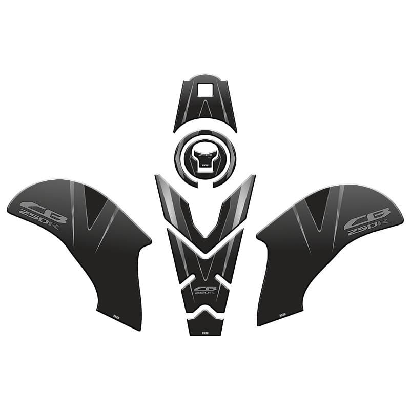 Honda Cb250R 2018 - 2024 Uyumlu Tank Pad Set 008