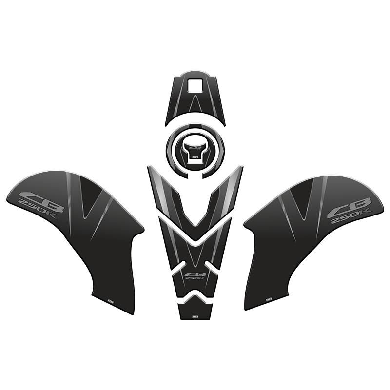 Honda Cb250R 2018 - 2023 Uyumlu Tank Pad Set 008