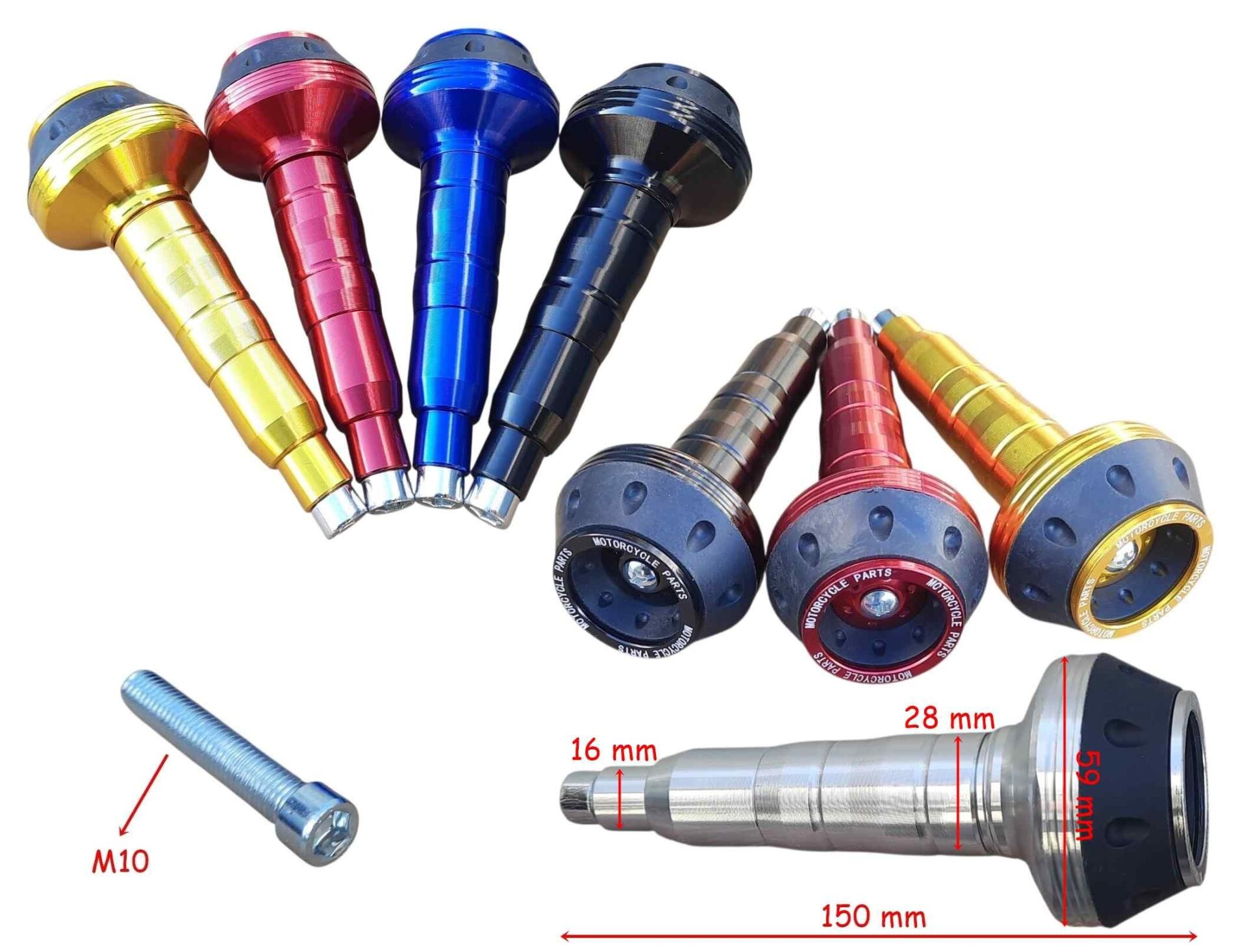 Üniversal Koruma Takozu Alüminyum Krom